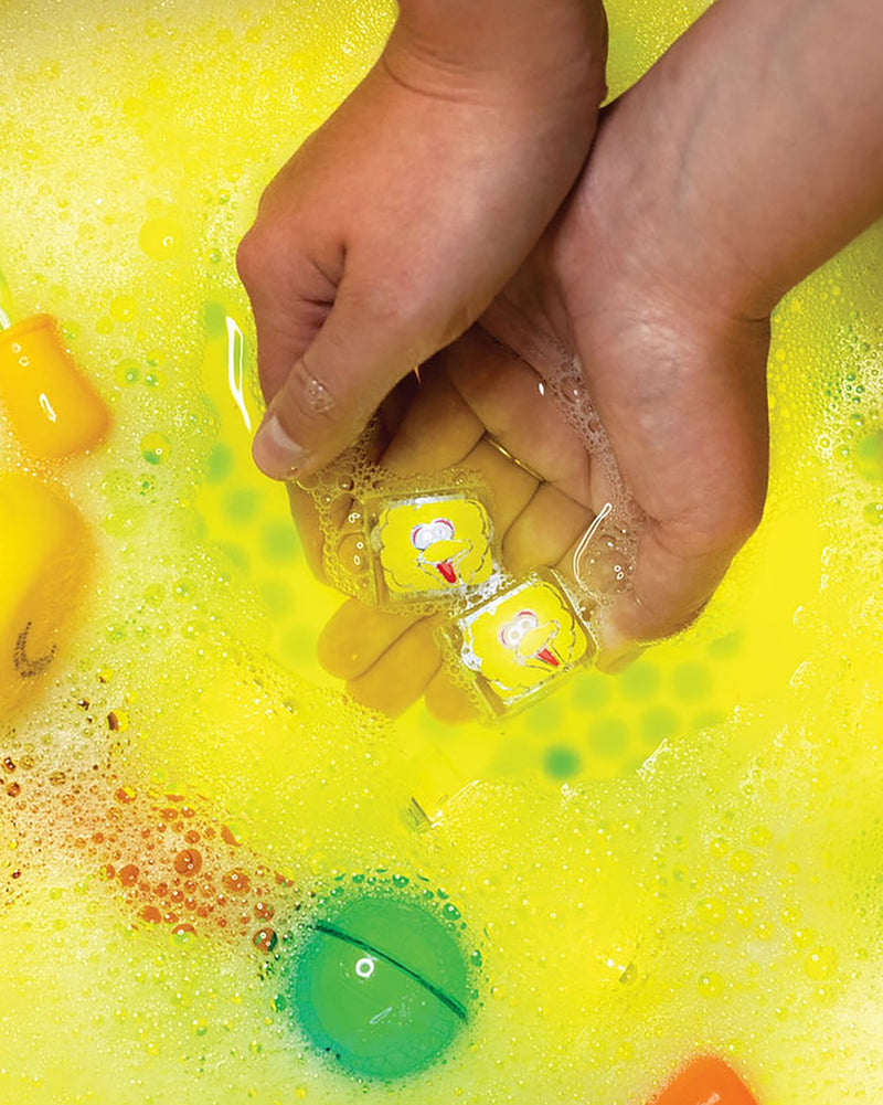 Glo Pal Water-Activated Light-Up Sensory Toy Refill Cubes - Big Bird Sesame Street