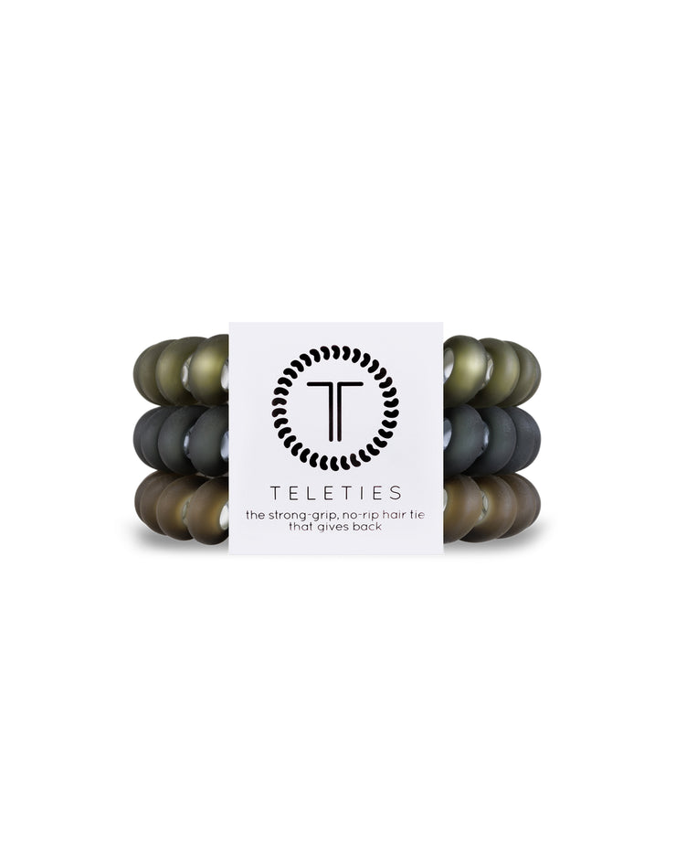 Teleties Cactus Green Large Hair Ties