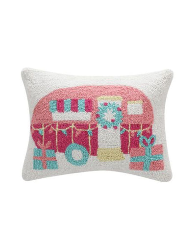 Holiday Camper Hook Pillow