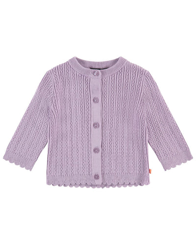 Lilac Lightweight Knit Cardigan