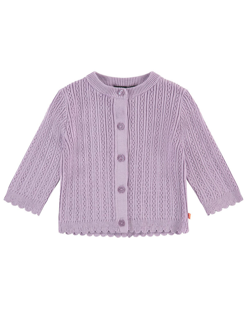 Lilac Lightweight Knit Cardigan