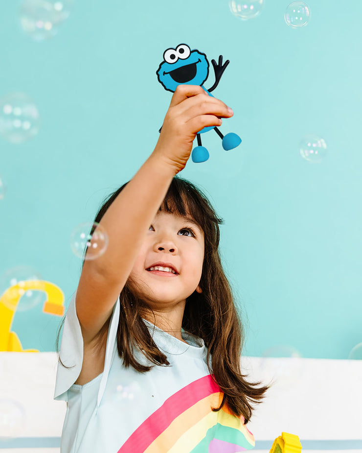 Glo Pal Water-Activated Light-Up Sensory Toy - Cookie Monster Sesame Street