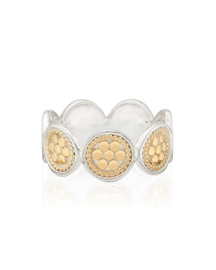 Classic Multi Disc Ring by Anna Beck