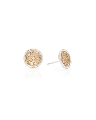 Classic Dish Stud Earrings by Anna Beck