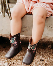 Genuine Leather Baby Cowboy Boots - Juliet Brown