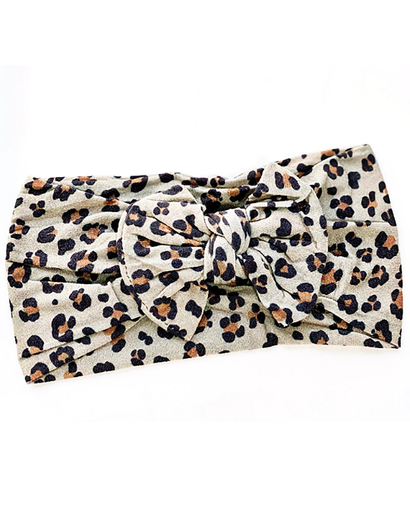 Leopard Baby Nylon Headband