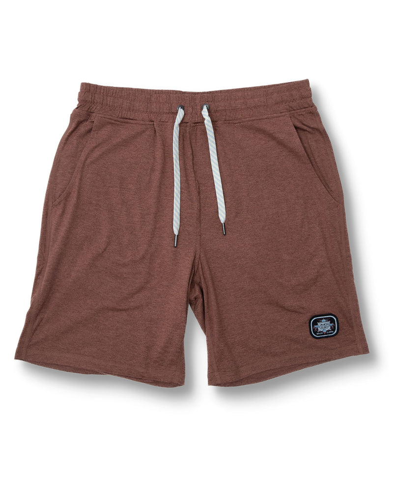 Mach Zero Lounge Shorts - Maroon