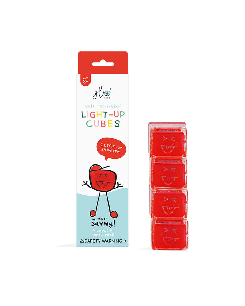 Glo Pal Water-Activated Light-Up Sensory Toy Refill Cubes - Sammy