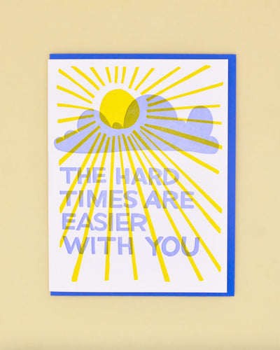 Easier With You Card