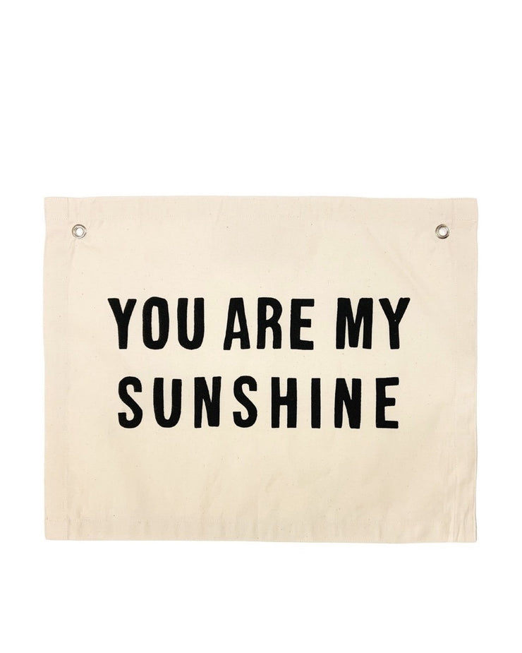 You Are My Sunshine Large Canvas Banner